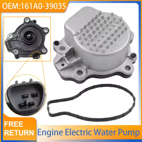 Electric Engine Water Pump 161A0-39035 For Toyota Prius 1.8L 2016–2022 Prius Prime 1.8L 2017–2022 Co