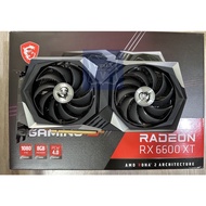 MSI Radeon™ RX 6600 XT GAMING X 8G Graphics Card Used