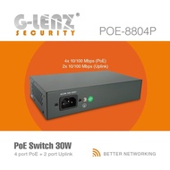 POE SWITCH 4 PORT + 2 PORT UPLINK