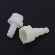 10pcs 1/2" thread to 10 mm 12mm 15mm straight connector garden irrigation soft hose joint 1/2 inch a