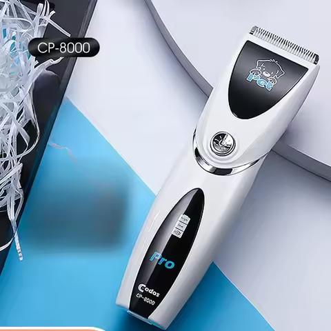 Codos CP8000 Professional Dog Hair Clipper Rechargeable Electrical Pet Trimmer Mover Set Haircut Mac