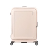 URBANITE | 118公升 32英寸 可擴展4輪TSA鎖定翻蓋式行李箱-裸色