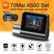 70mai A500S Pro Plus+ Dashcam Car Recorder 1944P Rear Cam A500 Night Vision  App Access