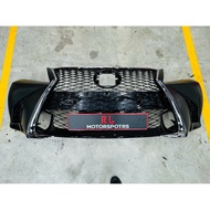 Lexus GS250 GS350 GS450 2012 - 2017 convert 2017 GS F Sport front bumper grill grille cover bodykit 