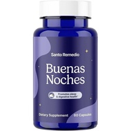 Santo Remedio Buenas Noches, Promotes Sleep, Supports Digestive Health, Contains Zylaria®, DE111® (P