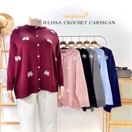 PLUSSIZE MURAH CARDIGAN TOP CROCHET PEREMPUAN STYLE MUSLIMAH STYLE MUSLIMAH KOREAN FASHION IRONLESS 