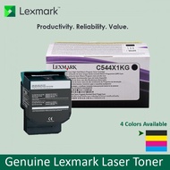 Lexmark C544X1KG Black C544X1CG Cyan C544X1MG Magenta C544X1YG Yellow Extra High Yield Toner for use