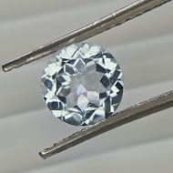 2.00 cts(การัต) พลอยอความารีน เเท้ พลอยแท้ | Natural Aquamarine | 7.90mm | 999฿