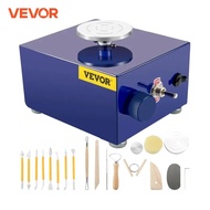VEVOR Mini Pottery Wheel Machine With Turntable Trays Electric Pottery Tool 30W for Home & School Po