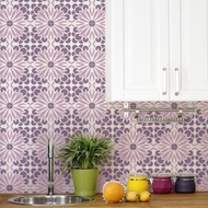 Floor Stencil 9 N Patterned Floor Stencil/