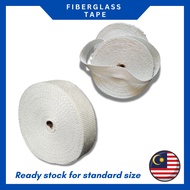 Fiberglass Heat Insulation Tape 3mm x 30m Fiberglass Tape 3mm x 25mm / 40mm / 50mm