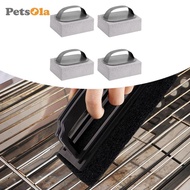 PETSOLA 4x Grill Cleaner Blocks Barbecue Cleaner Stone Effectively Kitchen Gadgets
