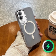 Suitable for VIVO Y19S PRO 4G Y29 5G phone cases colored new jelly cases wireless magnetic frosted c