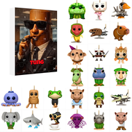 (AAA-HOT) 2025 Italian Brainrot Advent Calendar Tung Tung Tung Sahur Tralalelo Tralala Christmas Cou