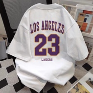 MERAH KATUN Los Angeles 23 Distro T-shirts All Size 6XL 5XL 4XL 3XL 2XL XL LMS Cool Korean Style Ful