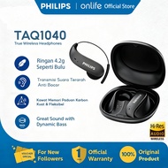 PHILIPS TAQ1040 Open-Ear Wireless Earbuds Bluetooth 6.0 Ear Hook TWS Headphones 48H Battery Life HD 