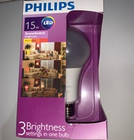 Brand New Philips SceneSwitch LED Bulb E27 15W. 3 Brightness. Local SG Stock and warranty !!