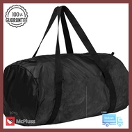 กระเป๋าฟิตเนสพับได้สำหรับการออกกำลังกายแบบคาร์ดิโอขนาด 30 ลิตร (สีดำ) กระเป๋าสะพายข้าง กระเป๋าเป้คาด