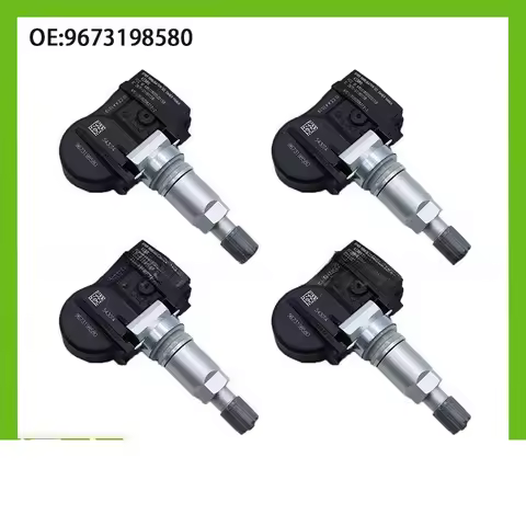 9673198580 1/4pcs TPMS Tire Pressure Monitor Sensor for Citroen C4 C5 C6 C8 C9 Peugeot 207 307 407 5