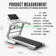 SellinCost FOLDABLE Treadmill Murah 4.5HP Motor with Zwift App & Bluetooth Speaker 10.1" TFT Touch S