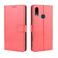 Samsung Galaxy A10S Case PU Leather Wallet Flip Phone Case Samsung Galaxy A10S A 10S Casing Cover St