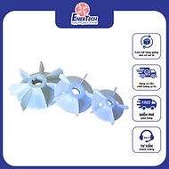 Cánh quạt nhựa cho motor công nghiệp (động cơ điện công nghiệp) 1 pha 1 tụ framesize 80 4P (6 cánh)