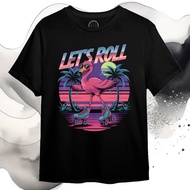 24-hour delivery 100% Design 3D Tropical Roller Skates - Original Premium Distro T-Shirt 3D Tropical