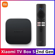 Global Version Suitable For Xiaomi Mi TV Box S 2Nd Gen 4K Ultra HD TV 2GB 8GB Wifi Google TV Netflix Smart TV Mi Box 4 Media Player