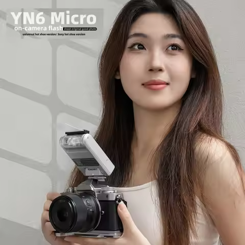 YONGNUO YN6 Micro On-camera Mini Small Flash Speedlite for Canon Fujifilm Sony