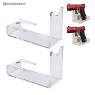 [Ignorancesin] Clear Acrylic  Display Stand Hand Holder Stand Gun Organizer Toy Gun Storage Rack [SG]