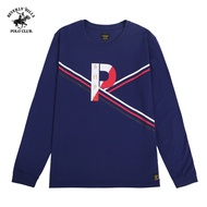 Beverly Hills Polo Club - Áo thun dài tay Nam Regular Fit Xanh lam BL- BHPC TSMRLW21TL070