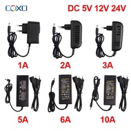 หม้อแปลงไฟฟ้าสำหรับ1A 3A 2A หม้อแปลงไฟฟ้า DC5V แถบไฟ LED 12V/24V 8A 6A 5A AC100V-240V อะแดปเตอร์จ่ายไฟพลังงาน10A สำหรับกล้องวงจรปิด