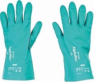 Ansell AlphaTec 58-330 Nitrile Medium Duty Chemical Immersion Glove, Chemical Resistant, 26 mil Thic