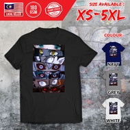 UPPERMOON Demon Slayer Kokushibo Anime Cartoon Short Sleeve Cotton Baju T-Shirt UPM-SS-0001