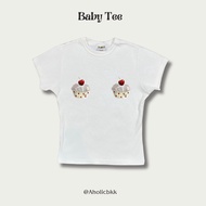 AHOLICBKK | BABY TEE-CHERRY CHURCH Baby Tshirt
