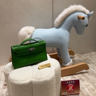 Mini Kelly Pochette 絲蘭綠 全新現貨