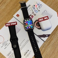 Smartwatch i8 Ultra Watch 8 Free 2 Straps + Earphone TWS Fitness PG