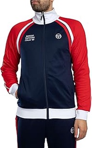 Men's Ghibli Davis Track Jacket, Maritime Blue/Adrenaline Rush/White, XL