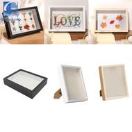 Gazechimp Wood DIY Shadow Box Frame Display Box Wall And Tabletop Display 5cm Inside Depth Picture F