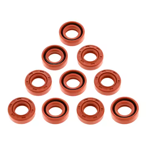 10Pcs Oil Seals Fit For Stihl FS91 FS100RX FS110 FS111RX FS111 FS130 FS131 FS310 Trimmers Brushcutte