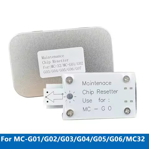 G01-G07 Maintenance box chip resetter For Canon GX6020 GX7020 GX6030 GX7030 GX6040 GX6050 GX7050 G21