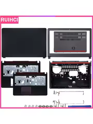 New Laptop For DELL Inspiron 15 5577 7559 7557 5576 P57F LCD Back Cover/Front Bezel/Hinges/Palmrest/