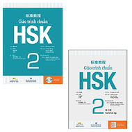 Combo Giáo Trình Chuẩn HSK 2 - Sách Bài Học và Bài tập (Bộ 2 cuốn)