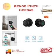 TOMBOL Dins Smart Door Lock Smart Button Knob Fingerprint Tuya