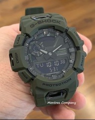 Montres Company 香港註冊公司 (33年老店) 卡西歐 CASIO G-SHOCK G-SQUAD 運動風格 軍綠色 GBA900 GBA900UU GBA-900 GBA-900UU 