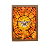 G to G Christian Catholic Home Holy Image Wall/Table Light Box /Altar - Holy Spirit