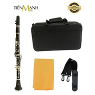 Clarinet CL-100 Black Silver Tone Bb Wind Instruments CL100