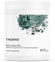 Thorne - Daily Greens Plus - Comprehensive Greens Powder with Matcha, spirulina, Moringa and an adap