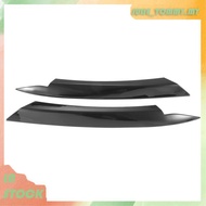 [99MY]for  B7 2010-2015 Car Headlight Eyelids Eyebrows ABS Headlight Lamp Sticker Cover Trim Accesso