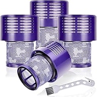 Leadaybetter 4pack Washable Hepa Filter Replacements for Dyson V10 SV12 Cordless Vacuum Cyclone Anim